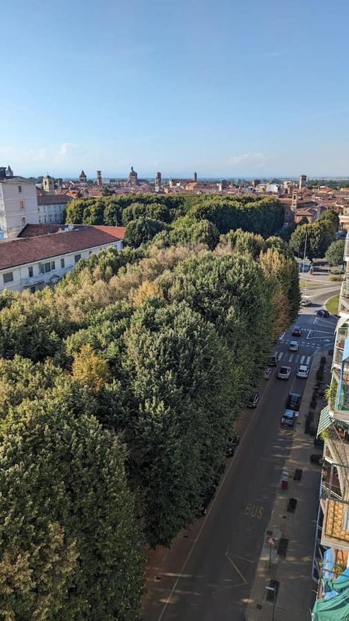 La Terrazza Del Re Apartman Vercelli Kültér fotó